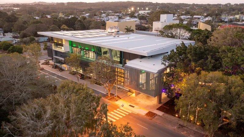 Library+ Caloundra, Sunshine Coast Council community hub
